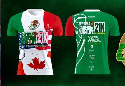 Playera Septima Carrera Run4Life